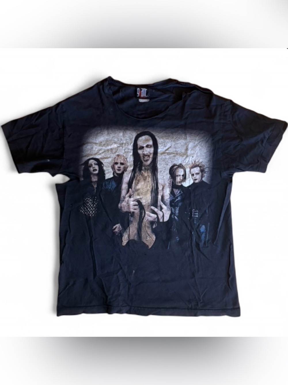 Distressed Y2K Marilyn Manson Holy Wood tour t-shirt-original print